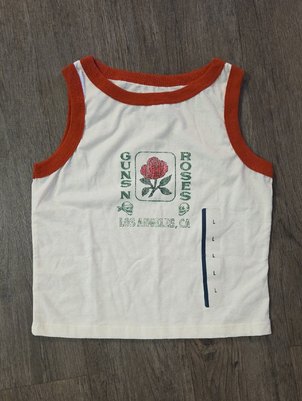 NWOT Guns N' Roses LA, California Tank-Top